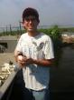 John holing a tern