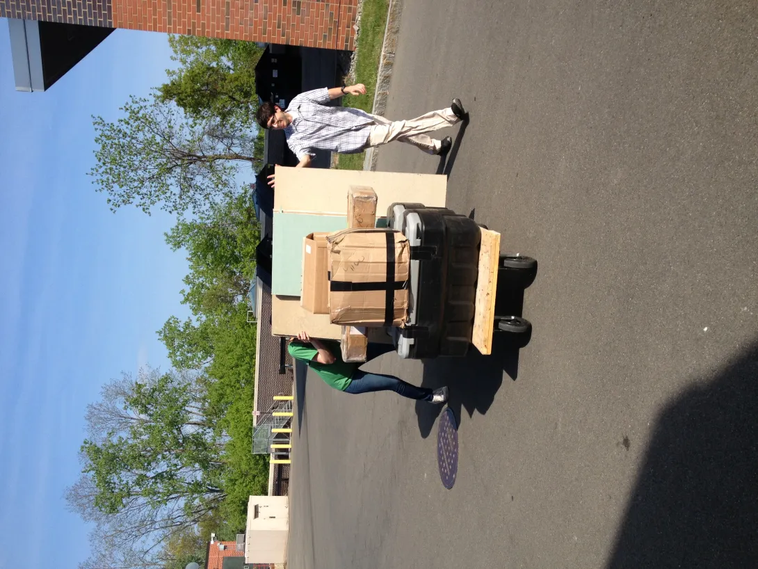 Setting up for Chemical immobilization training