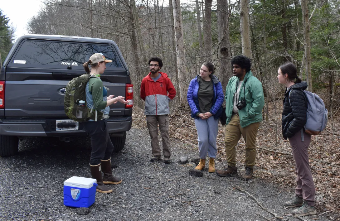 getting ready to go herping
